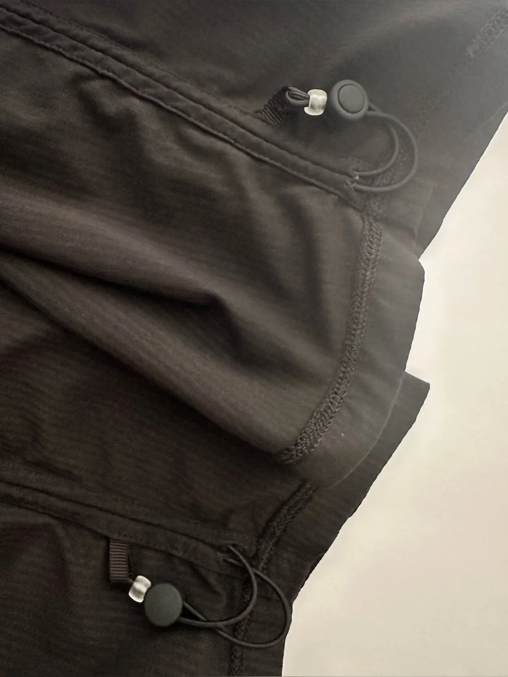 lululemon Black Ribbed print pants - Picture 7 of 8